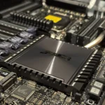 Sharpie covering the ASUS logo on the southbridge heatsink.