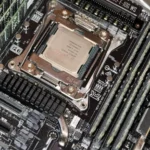 a Xeon processor installed in it's socket.