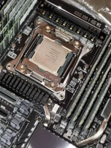 a Xeon processor installed in it's socket.