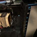 JBOD installed in case